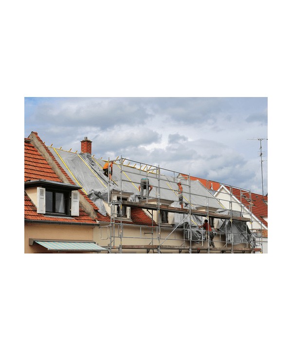 Polietylen / plandeka okryciowa - PE 200, 200 g/m2, szer. 400 cm - obrazek 5