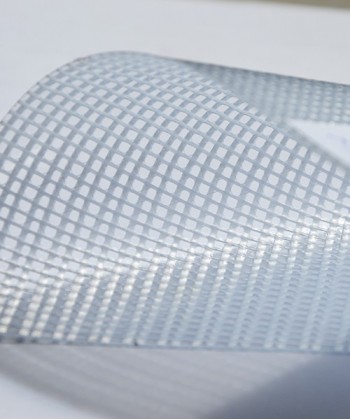 Folia zbrojona trudnopalna FZ509FR, szer. 250 cm ,oczka 2x2